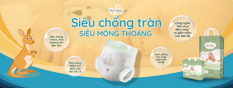 Tã dán trẻ sơ sinh Karoo