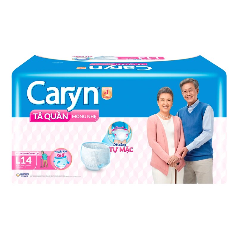 Bỉm quần cho mẹ sau sinh Caryn