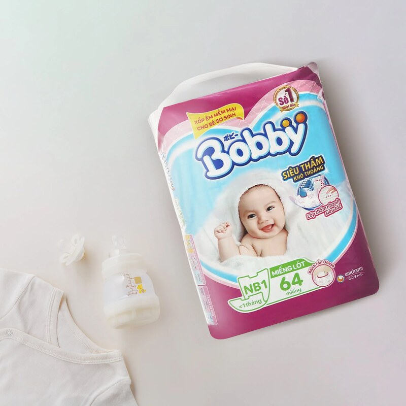 Bỉm cho trẻ sơ sinh tốt nhất - Bỉm Bobby